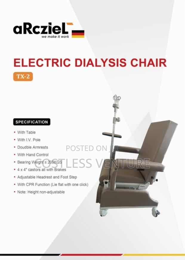 Arcziel Electric Dialysis Chair Tx-2 · Photo 1
