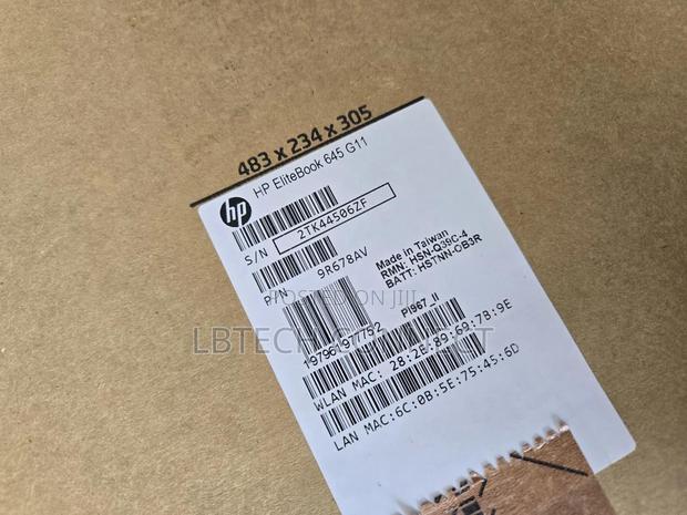 New Laptop HP EliteBook 640 G11 16GB AMD Ryzen 5 SSD 1T · Photo 4