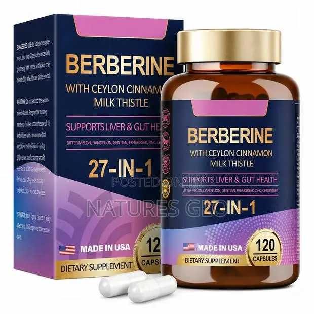 Berberine With Ceylon Cinnamon and Milk Thistle · Photo 1