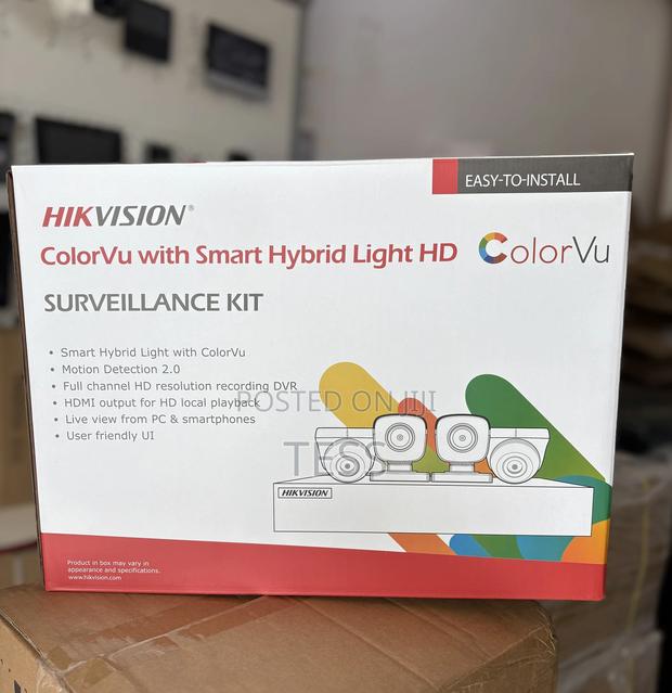 Hikvision 4ch Kit Full Color Vu With Audio No Audio · Photo 2