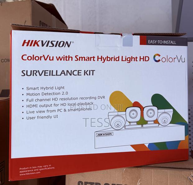 Hikvision 4ch Kit Full Color Vu 2mp Audio+1tb HDD · Photo 2