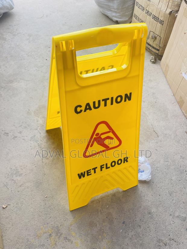 Cleaning Caution Sign · Photo 1