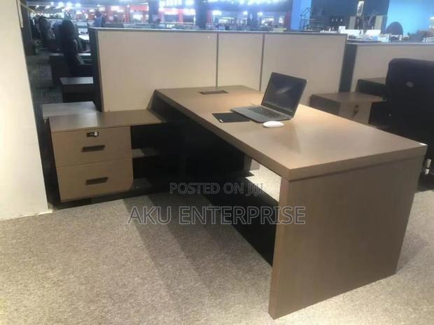 Office Desk With Drawers L Shaped 1.6 Meter · Photo 1