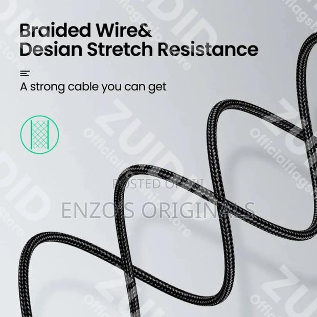 Usb-C to Printer Cable Usb Type B 2m Length Braided High Quality · Photo 5