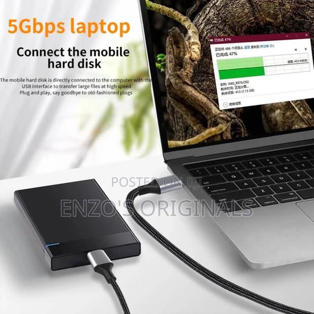External Hard Disk Data Cable Usb-C to Usb 3.0 Micro B · Photo 4