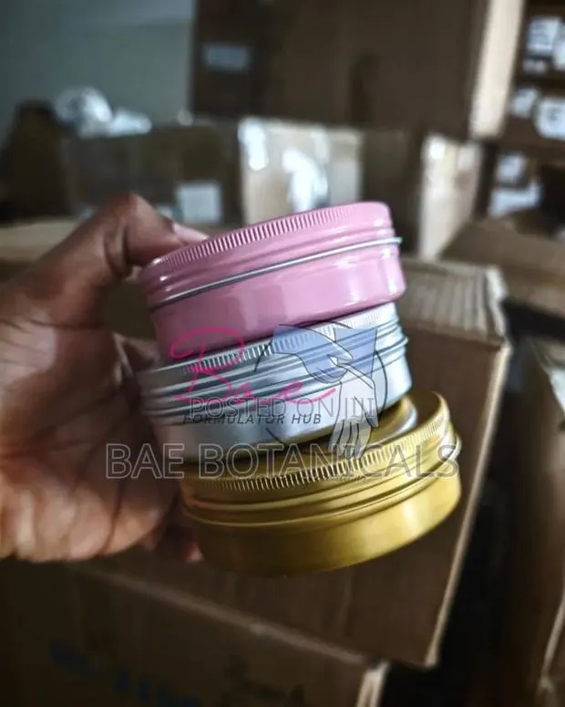 100ml Aluminum Tin Jars (25 Pieces) · Photo 1
