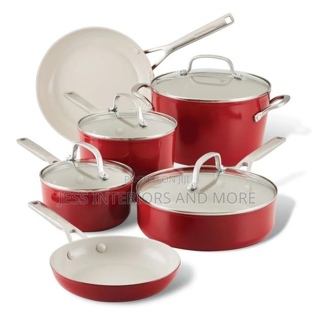 Kitchenaid 12-Piece Anodized Ceramic Non-Stick Cookware Set · Photo 1