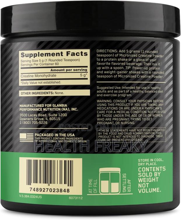 Creatine on Micronized Creatine Muscle Builder Performance · Photo 6