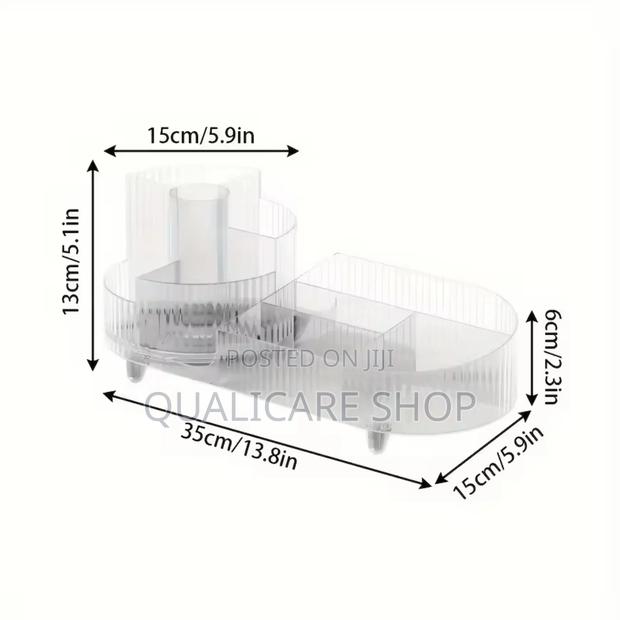 Rotating Makeup Organizer (Crystal Clear) · Photo 7