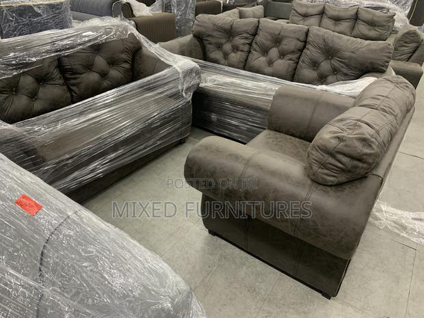 Sofa 6 Seater Modern Sofa Full Leather · Photo 1
