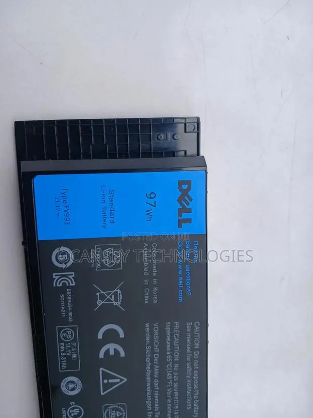 Original Dell Fv993 Battery for M4600 M4800 M6600 M6800 · Photo 4