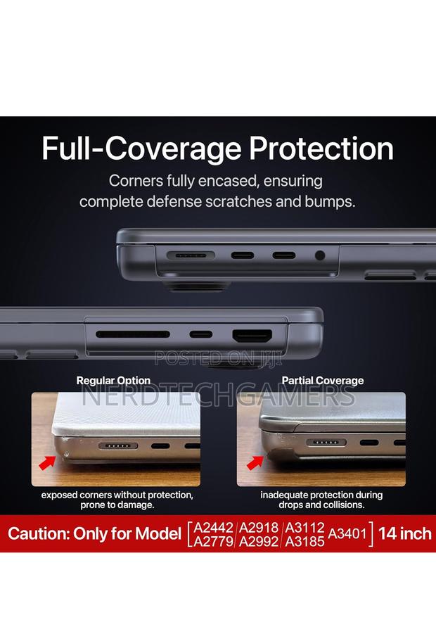 Macbook Pro 14 Inch Case M4 2024-2021 M3 M2 M1 Pro/Max · Photo 4
