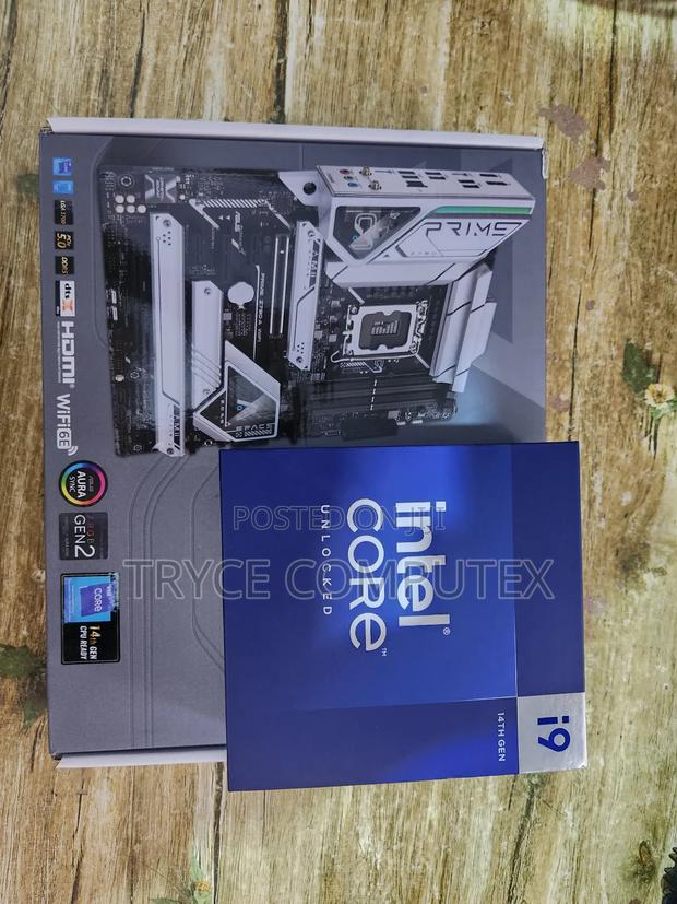 I9 Cpu and Asus Z790 Ddr5 Motherboard · Photo 1