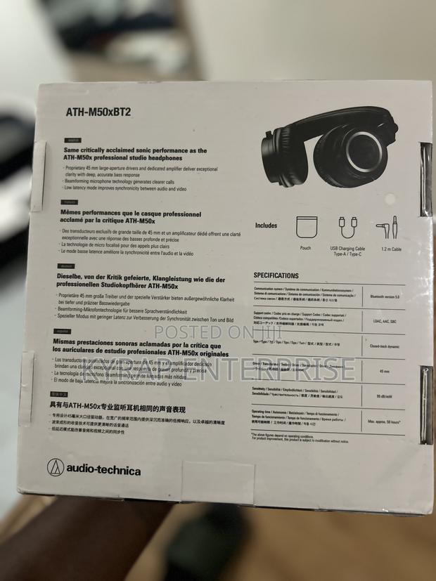 Ath-m50xbt2 Headset By Audio Techinica · Photo 2