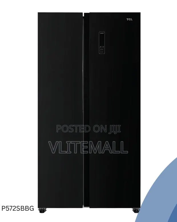 TCL 436l Side by Side Refrigerator P572sbbg · Photo 1