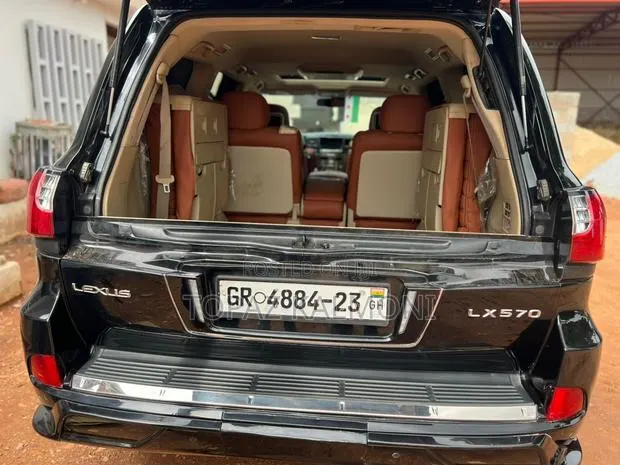 Lexus LX 570 2009 Black · Photo 1