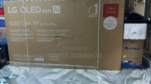 Lg 77" Class Oled Evo C6 2026 Model Uhd Smart HDR Ai Tv · Photo 1