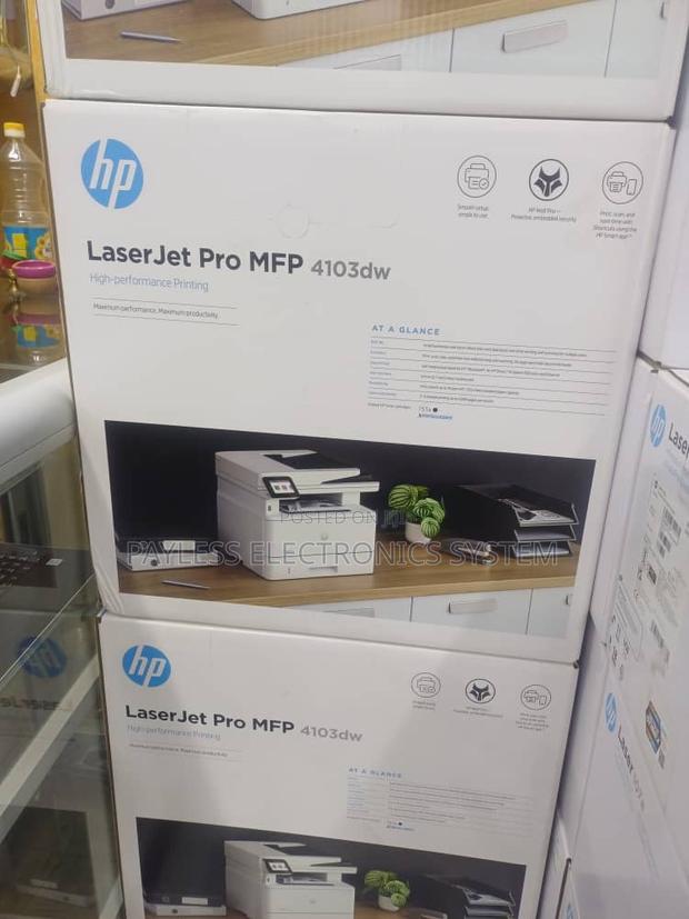 Hp Laserjet 4103dw 3 in 1 Wireless Printers · Photo 1