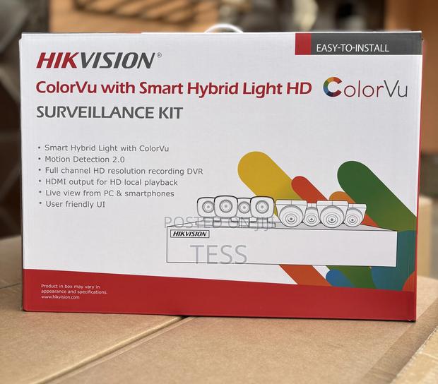 Hikvision 8ch Kit 2mp/1080p Full Color Vu With Audio+1tb HDD · Photo 1