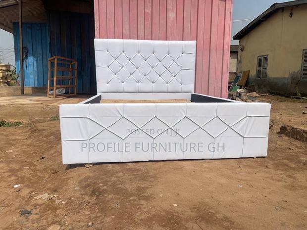 Pure White Angel Double 54x75 Bedframe// Durable And Luxurious · Photo 1