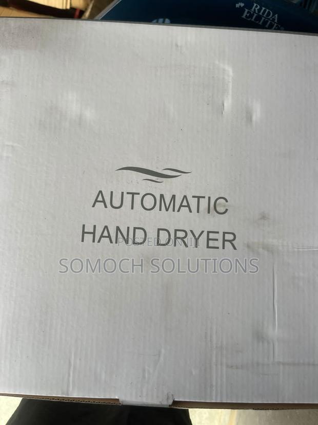 Hand Dryer, Automatic, High Speed Hot Air, Fast Drying, · Photo 1