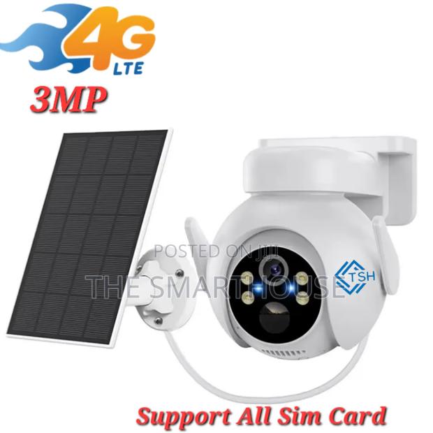 Smart Solar 4g CCTV Camera ( Support All Sim Cards) · Photo 1