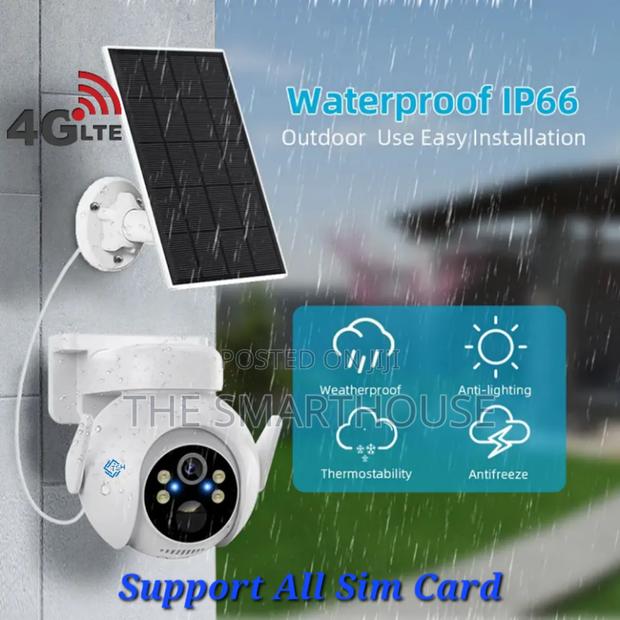 Smart Solar 4g CCTV Camera ( Support All Sim Cards) · Photo 5