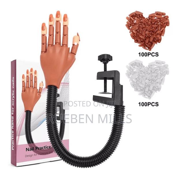 Independent Learning Nail Training Practice Mannequin Hand · Photo 1