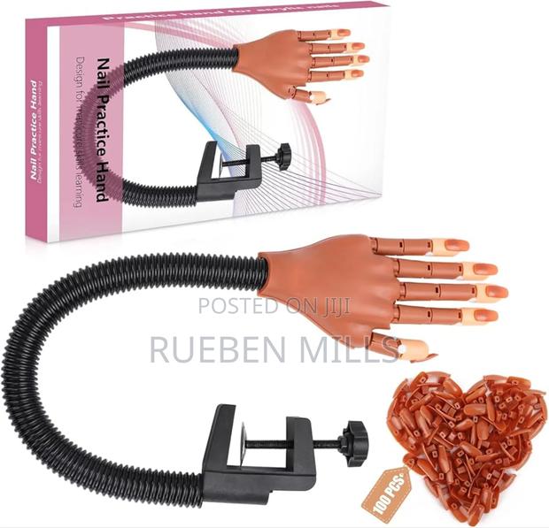 Shills Professional Nail Art Practice Mechanical Hand · Photo 1
