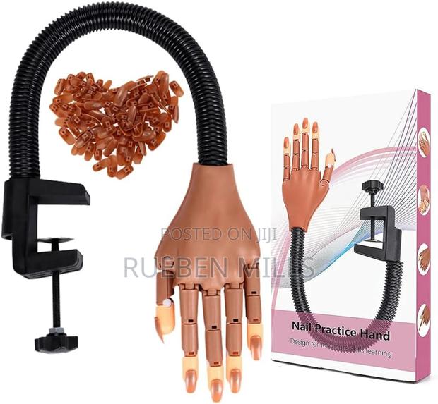 Suerbeaty Upgrade Nail Practice Mannequin Hand Acrylic Nails · Photo 1