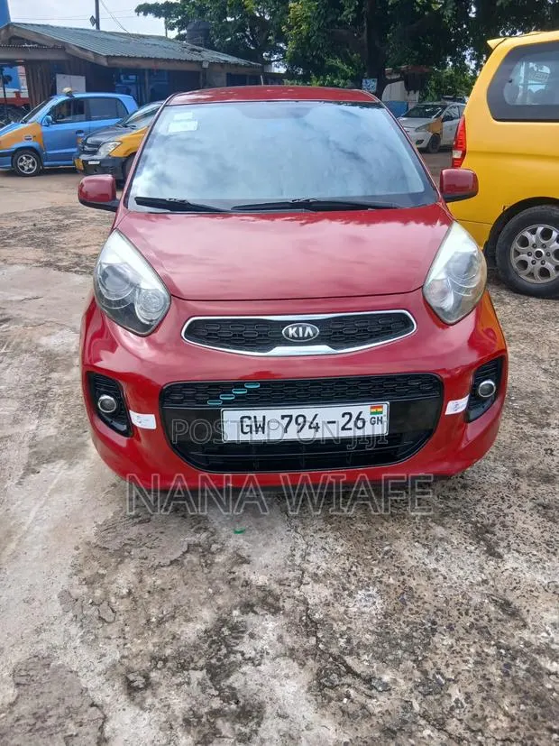 Kia Morning 2016 Red · Photo 1