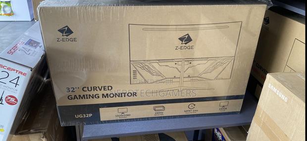 Z-Edge 32 Inch 144hz/200hz Curved Gaming Monitor, · Photo 1