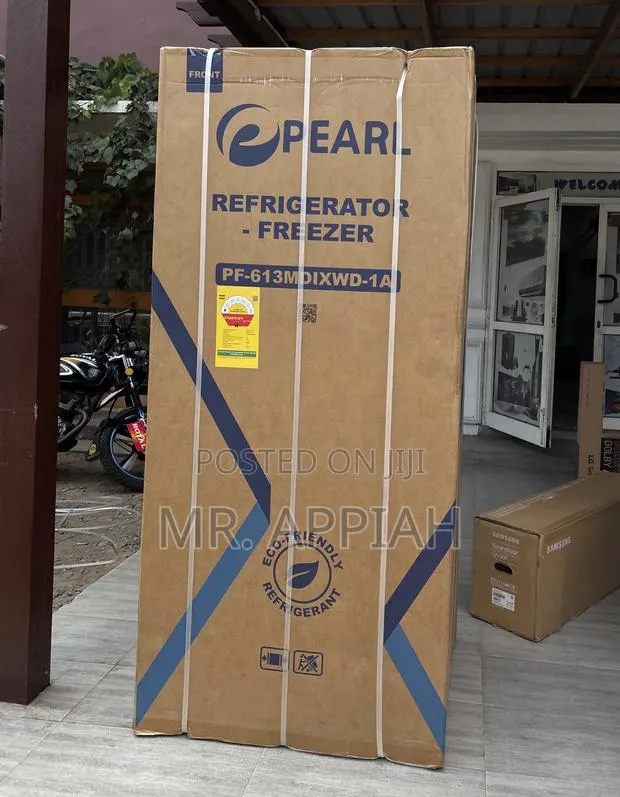 Exceptional Quality Pearl PF-613MDIXWD-1A Side by Side Fridge · Photo 1