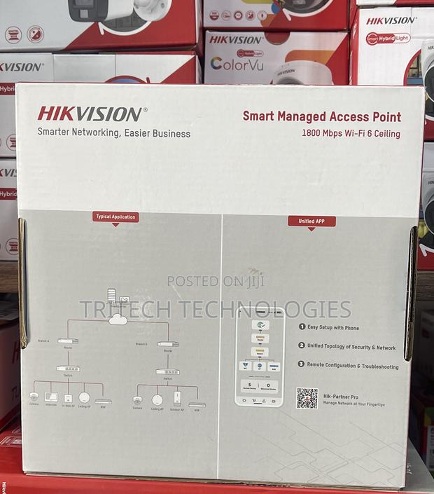 Hikvision Wi-Fi6 1800mbps Celling Accesspoint Ds-3wap622g-Si · Photo 2