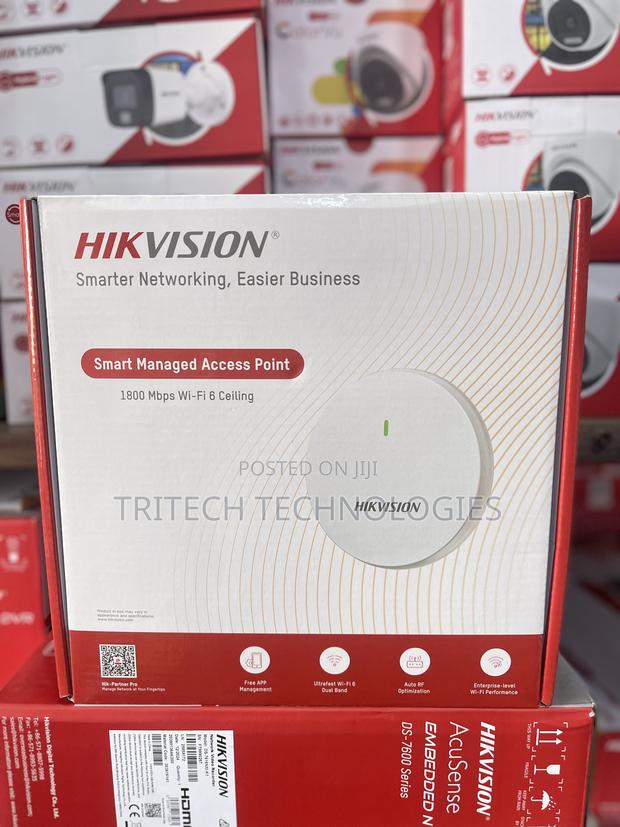 Hikvision Wi-Fi6 1800mbps Celling Accesspoint Ds-3wap622g-Si · Photo 5