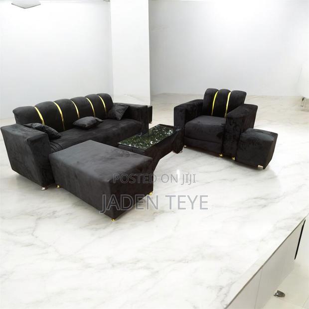 Black Swade Fabric 3 and Single Set · Photo 1