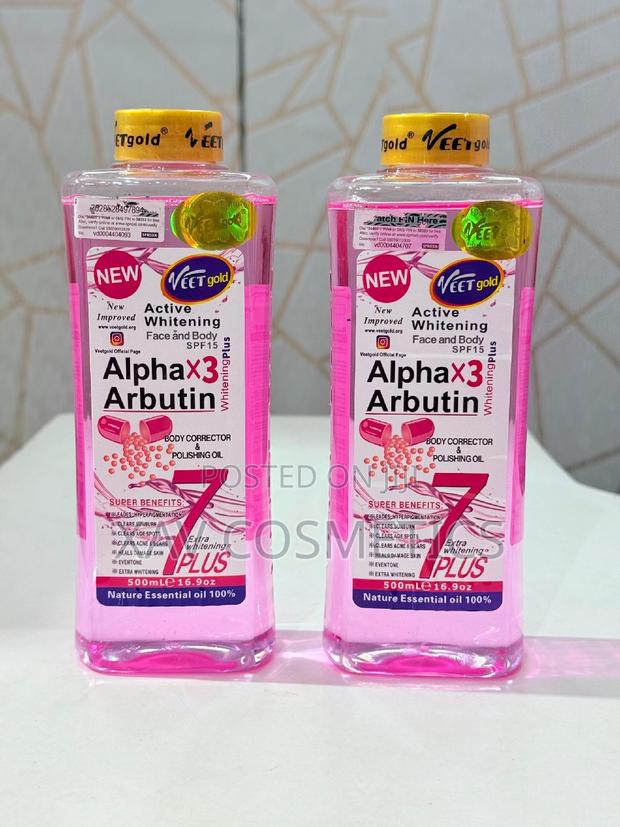 Veetgold Alpha Arbutin Body Oil 500ml · Photo 1