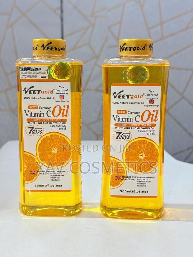 Veetgold Vitamin C Body Oil 500ml · Photo 1