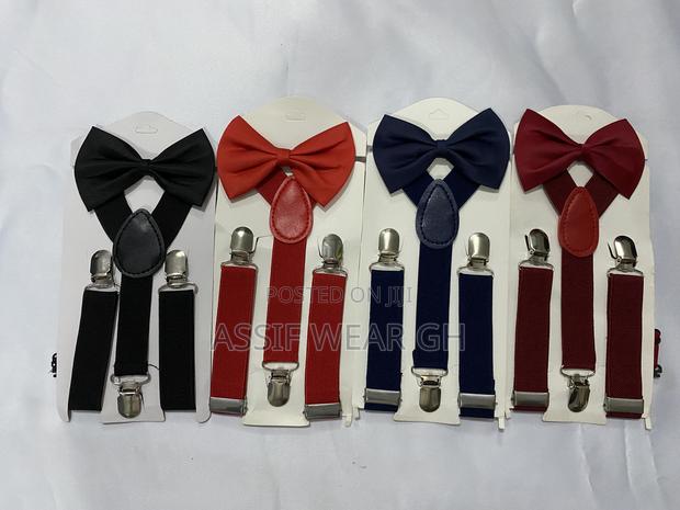 Kids Bow Tie and Suspenders