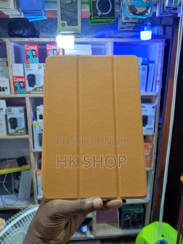 Smart Cover Case for Samsung Tab S6 Lite Brown Color · Photo 1