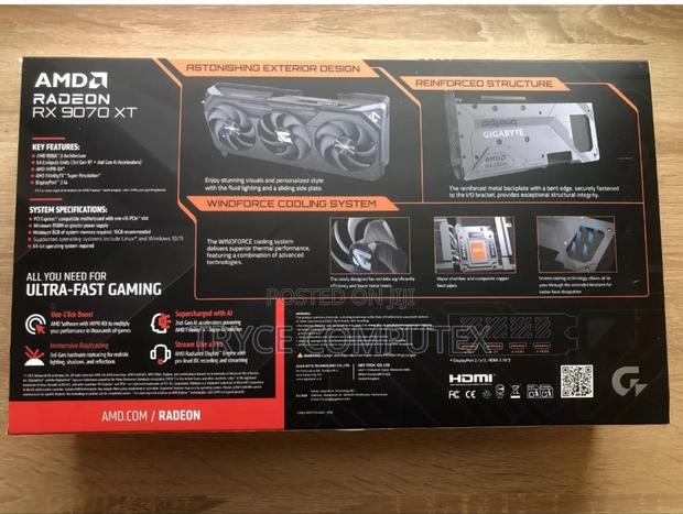 Gigabyte Gaming Radeon Rx 9070 Xt 16gb · Photo 2