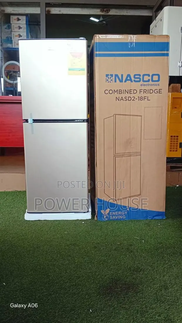 Nasco 136l Double Door Fridge Nasd2_18fl – Energy Saving · Photo 1