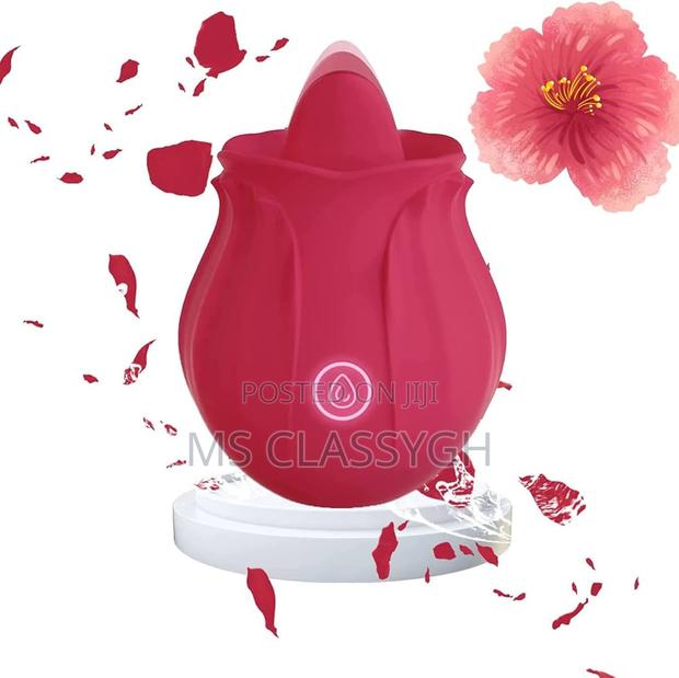 Rose Swing Tongue Licking Vibrator Oral Clitoris Stimulator · Photo 1