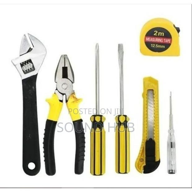 8-Piece Emergency Tool Box Set Home Car Tool Repair · Photo 2
