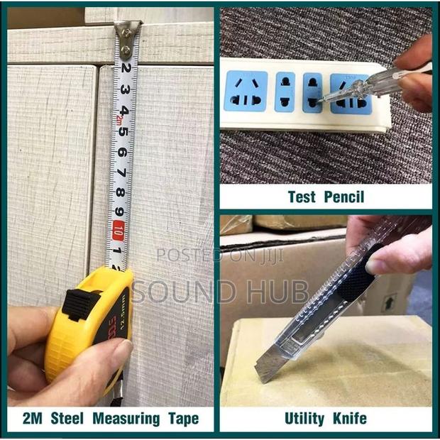 8-Piece Emergency Tool Box Set Home Car Tool Repair · Photo 6