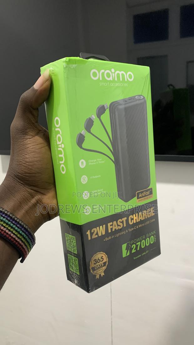 Oraimo Traveler Link 27 27000mah 12w Power Bank · Photo 2