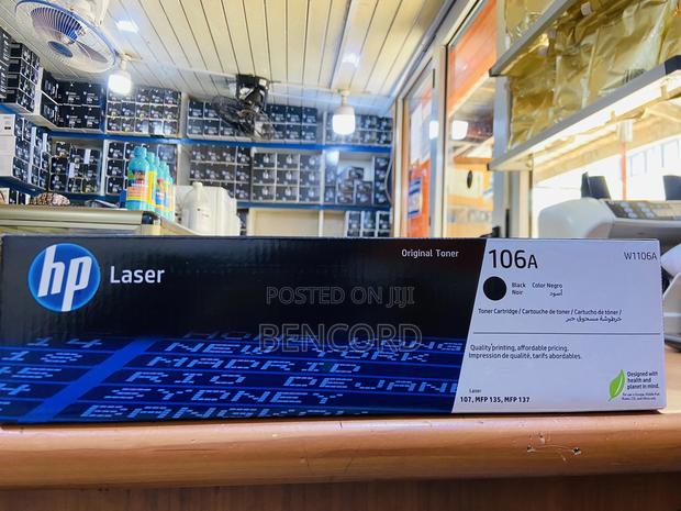 106a Black Toner Cartridge (W1106a) · Photo 1
