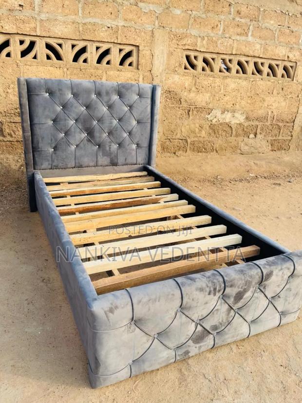 One and Half Fabric Bed Frame · Photo 1