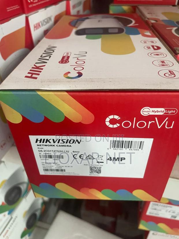Hikvision 4mp Ip Colorvu Smart Hybrid Fixed Bullet Network · Photo 3