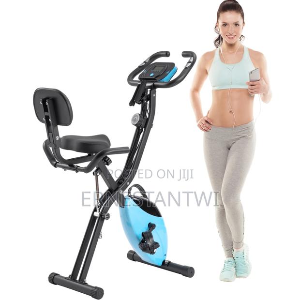 Foldable Exercise Bike From Homecom · Photo 1